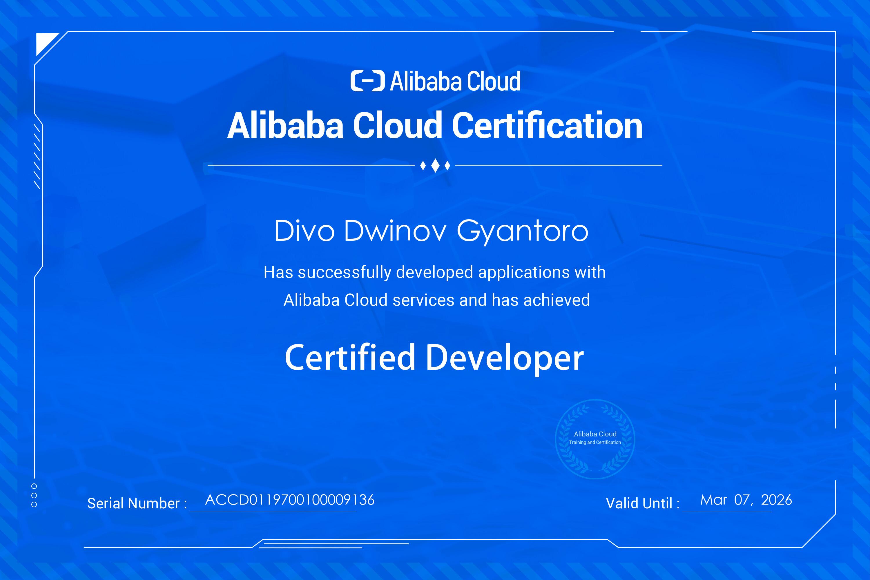 Certificate 1